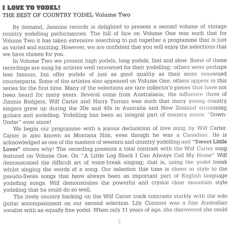 Liner notes by Paul Hazell, July 2003
