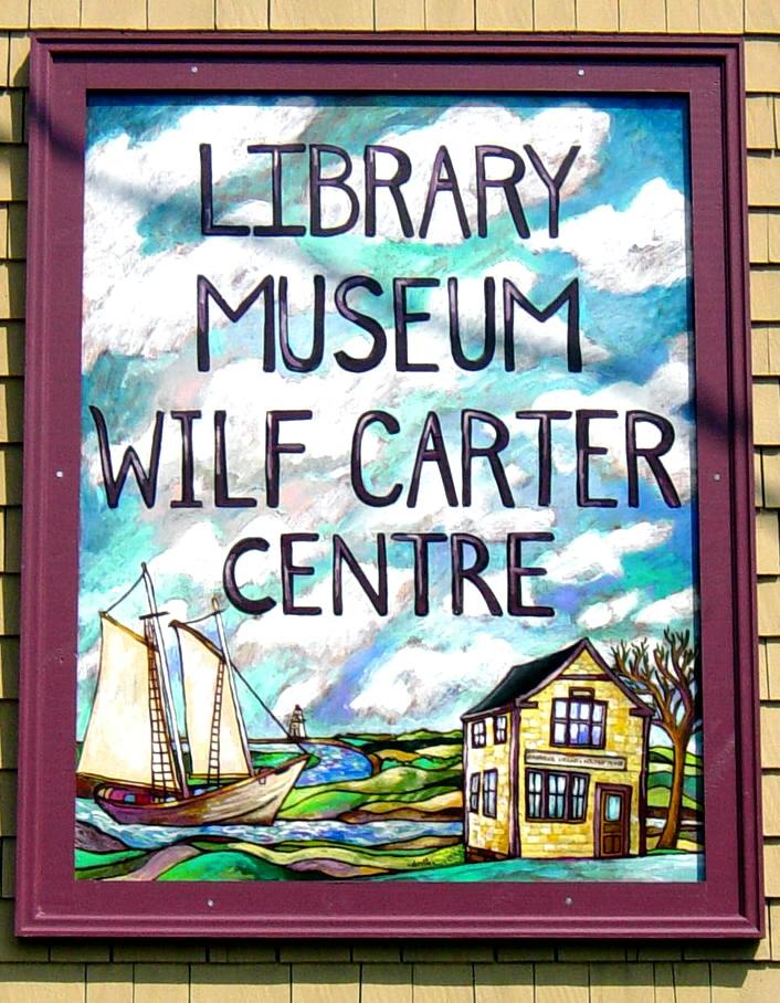 The new sign on the Canning Heritage Centre