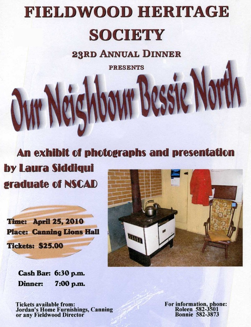 Poster: Fieldwood Heritage Society, 23rd Annual Dinner Meeting, 25 April 2010