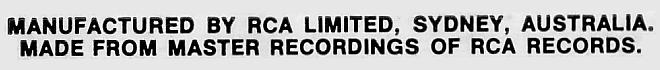 RCA: Montana Slim record (Australia) 33rpm LP Camden CAS-2171