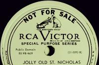 Wilf Carter RCA Victor 78rpm record label