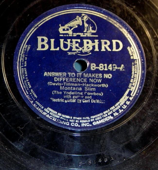 RCA Victor Bluebird B-8149 78rpm record