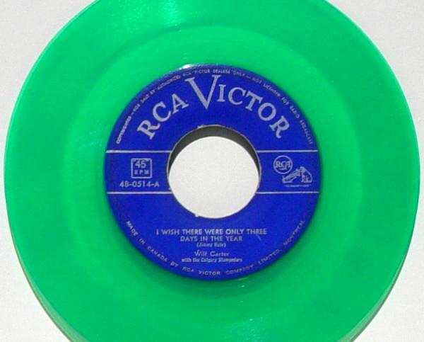 Wilf Carter record 45rpm RCA Victor 48-0514